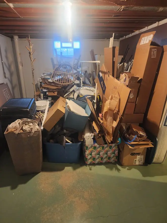 Roll-off dumpster container at job site for Construction Dumpster Rental in Esopus